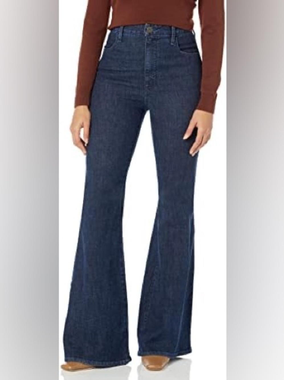 NWT Show Me Your Mumu Hawn Bell Jeans High Rise Bellbottom Sz 31